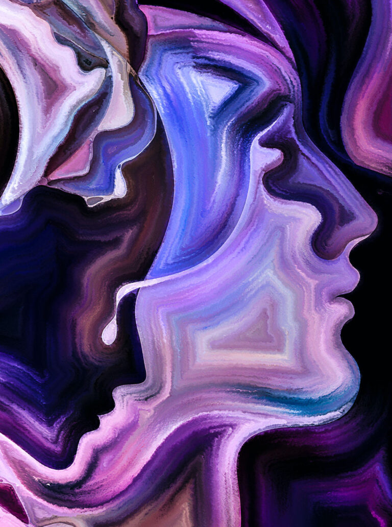 abstract image of people exploring feelings